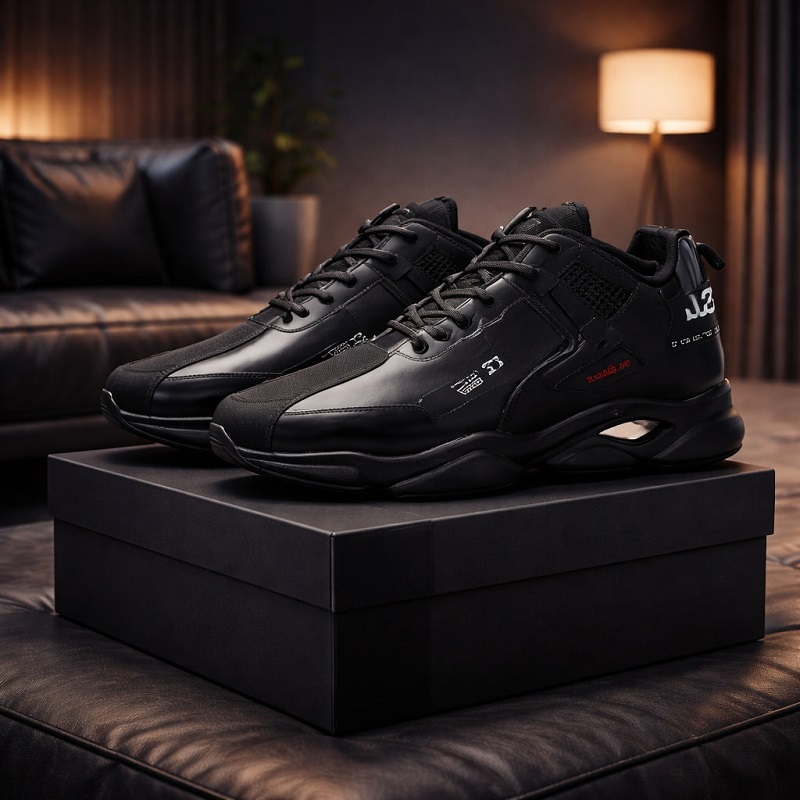 کفش ورزشی مردانه jordan مشکی مدل 23