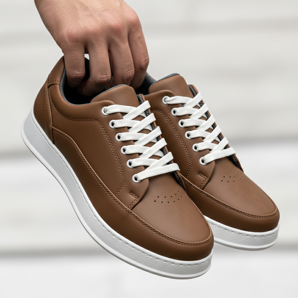 کفش روزمره مردانه مدل ونیزمن-قهوه ای