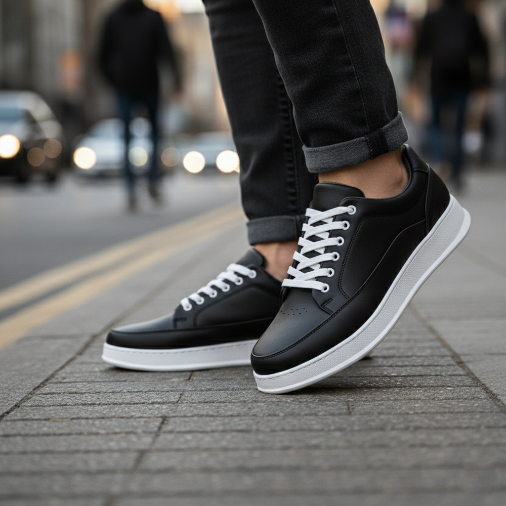 کفش روزمره مردانه مدل ونیزمن-مشکی